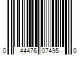 Barcode Image for UPC code 044476074950