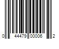 Barcode Image for UPC code 044479000062