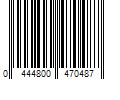 Barcode Image for UPC code 0444800470487