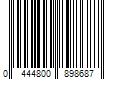 Barcode Image for UPC code 0444800898687