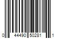 Barcode Image for UPC code 044490502811