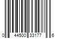 Barcode Image for UPC code 044500331776