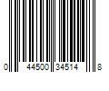 Barcode Image for UPC code 044500345148