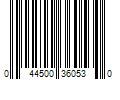 Barcode Image for UPC code 044500360530