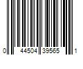 Barcode Image for UPC code 044504395651