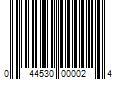 Barcode Image for UPC code 044530000024