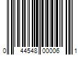 Barcode Image for UPC code 044548000061