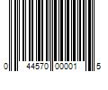 Barcode Image for UPC code 044570000015