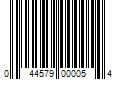 Barcode Image for UPC code 044579000054