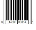 Barcode Image for UPC code 044600000541