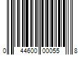 Barcode Image for UPC code 044600000558