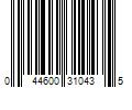 Barcode Image for UPC code 044600310435