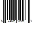 Barcode Image for UPC code 044600315263