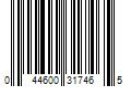 Barcode Image for UPC code 044600317465