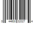 Barcode Image for UPC code 044600320274