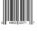 Barcode Image for UPC code 044600320717