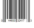 Barcode Image for UPC code 044600324173