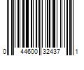 Barcode Image for UPC code 044600324371. Product Name: Clorox Pro Results Concentrated 121-fl oz Outdoor Bleach | 4460032437