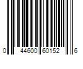 Barcode Image for UPC code 044600601526