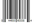 Barcode Image for UPC code 044600603384