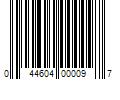 Barcode Image for UPC code 044604000097