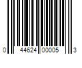 Barcode Image for UPC code 044624000053