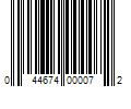 Barcode Image for UPC code 044674000072