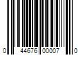 Barcode Image for UPC code 044676000070