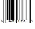 Barcode Image for UPC code 044681119323