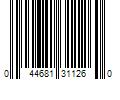 Barcode Image for UPC code 044681311260