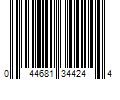 Barcode Image for UPC code 044681344244