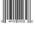 Barcode Image for UPC code 044700000328