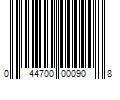 Barcode Image for UPC code 044700000908