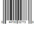 Barcode Image for UPC code 044700027738