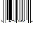 Barcode Image for UPC code 044700102954