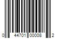 Barcode Image for UPC code 044701000082