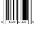 Barcode Image for UPC code 044705634283