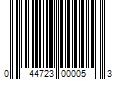 Barcode Image for UPC code 044723000053