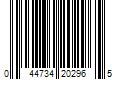 Barcode Image for UPC code 044734202965