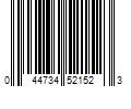 Barcode Image for UPC code 044734521523