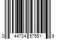 Barcode Image for UPC code 044734575519