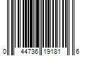 Barcode Image for UPC code 044736191816