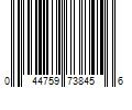 Barcode Image for UPC code 044759738456