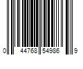 Barcode Image for UPC code 044768549869