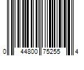 Barcode Image for UPC code 044800752554