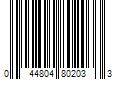 Barcode Image for UPC code 044804802033