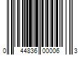 Barcode Image for UPC code 044836000063