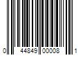 Barcode Image for UPC code 044849000081