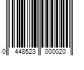 Barcode Image for UPC code 0448523000020