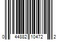 Barcode Image for UPC code 044882104722